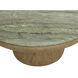 Orula 40 X 17 inch Marble Look / Sage Outdoor Coffee Table